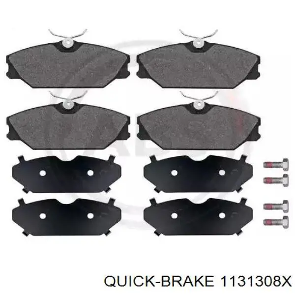 Kit de reparación, pinza de freno delantero Quick Brake 1131308X precio, desde 11,24 EUR