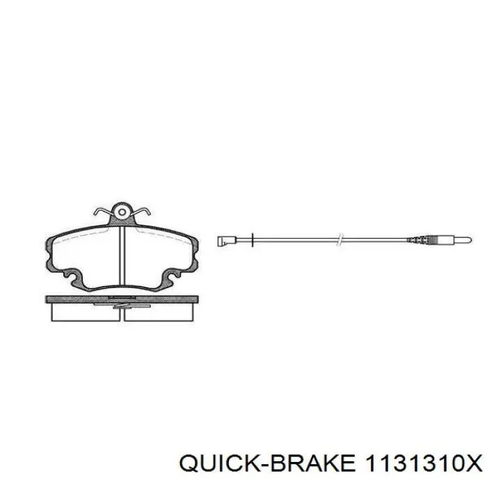 Kit de reparación de frenos ABS 55113