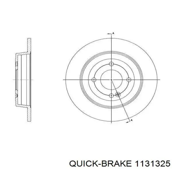 Kit de reparación de pinzas de freno 1131325 Quick Brake