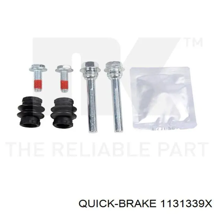 113-1339X Quick Brake juego de reparación, pinza de freno trasero