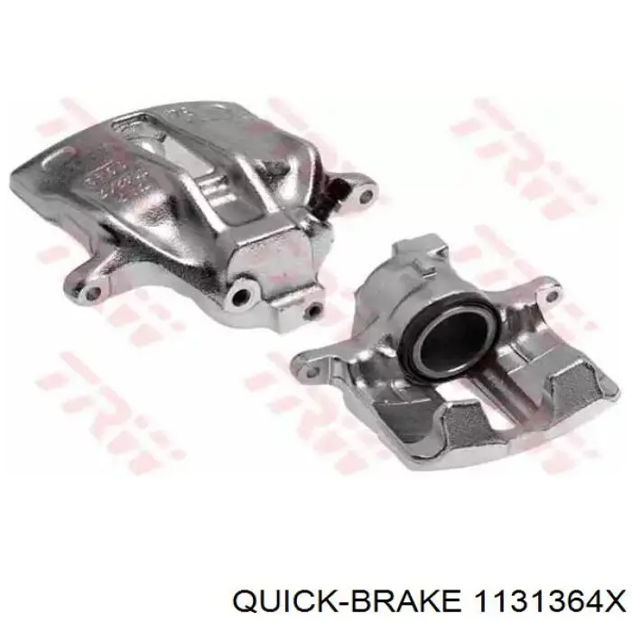 113-1364X Quick Brake juego de reparación, pinza de freno delantero