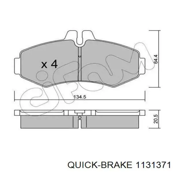 Kit de reparación de frenos Mercedes 0009904010