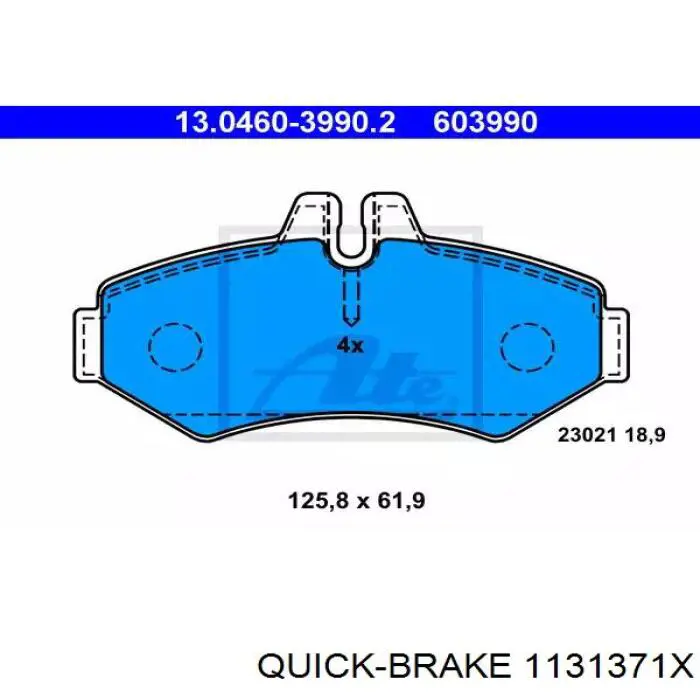 Kit de reparación, pinza de freno trasero Quick Brake 1131371X precio, desde 10,39 EUR