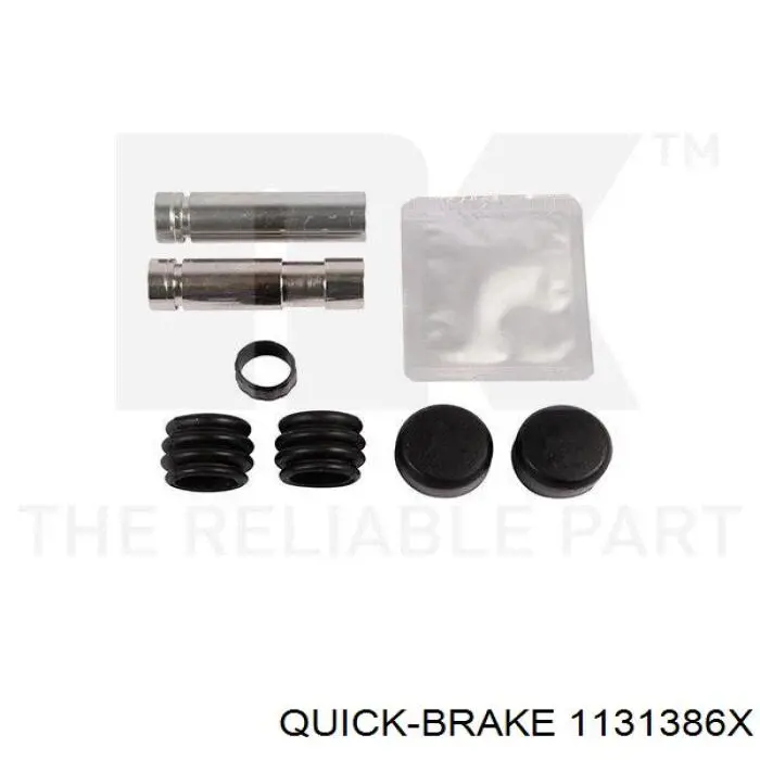 113-1386X Quick Brake juego de reparación, pinza de freno delantero