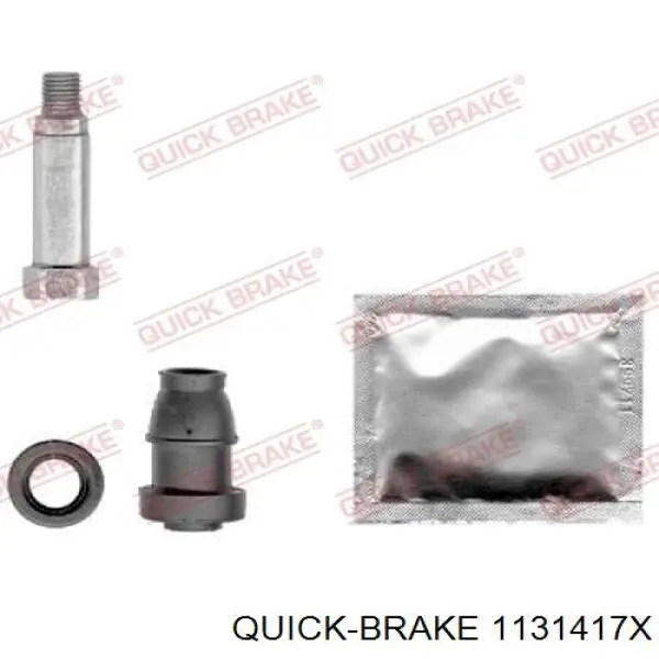 1131417X Quick Brake pasador guía, pinza del freno trasera