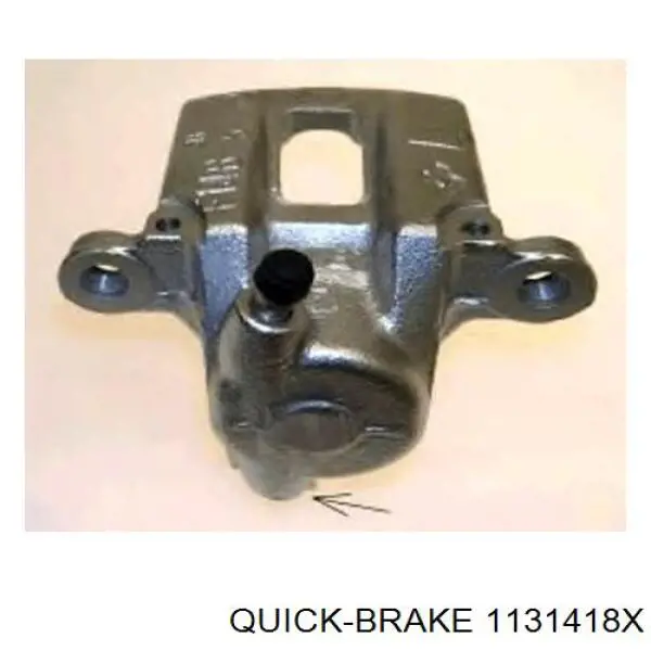 Pasador guía de la pinza de freno trasera 1131418X Quick Brake