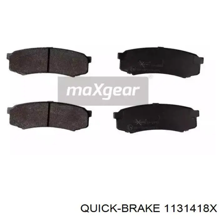 Comprar 1131418X Quick Brake Pasador guía de la pinza de freno trasera