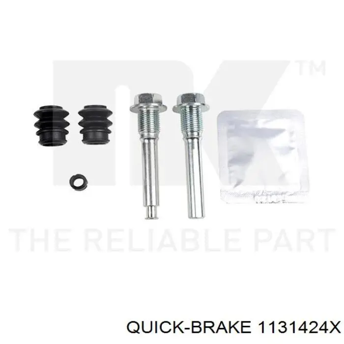 Juego de reparación, pinza de freno delantero Mitsubishi Pajero 1 L04G