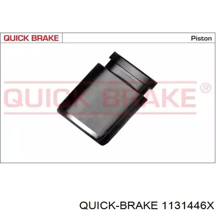 113-1446X Quick Brake pasador guía, pinza del freno trasera, superior