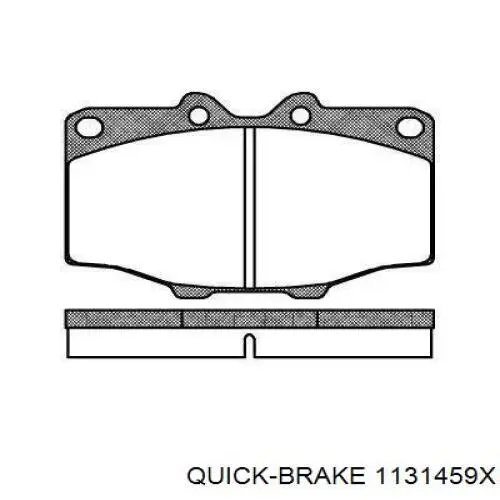 Kit de reparación de frenos Quick Brake 1131459X