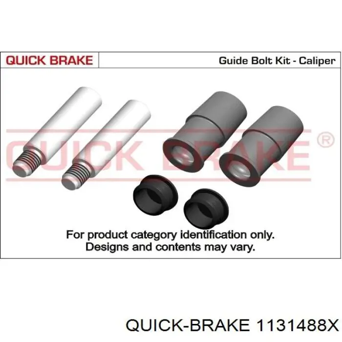 Kit de reparación, pinza de freno delantero Quick Brake 1131488X precio, desde 14,97 EUR