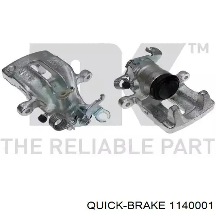 Comprar 1140001 Quick Brake Juego de reparación, pinza de freno trasero