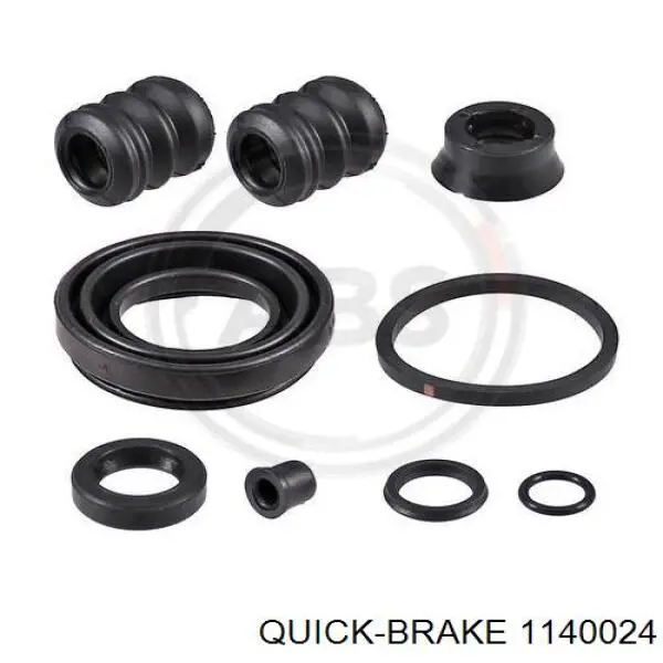 Kit de reparación de pinzas de freno trasero 1140024 Quick Brake