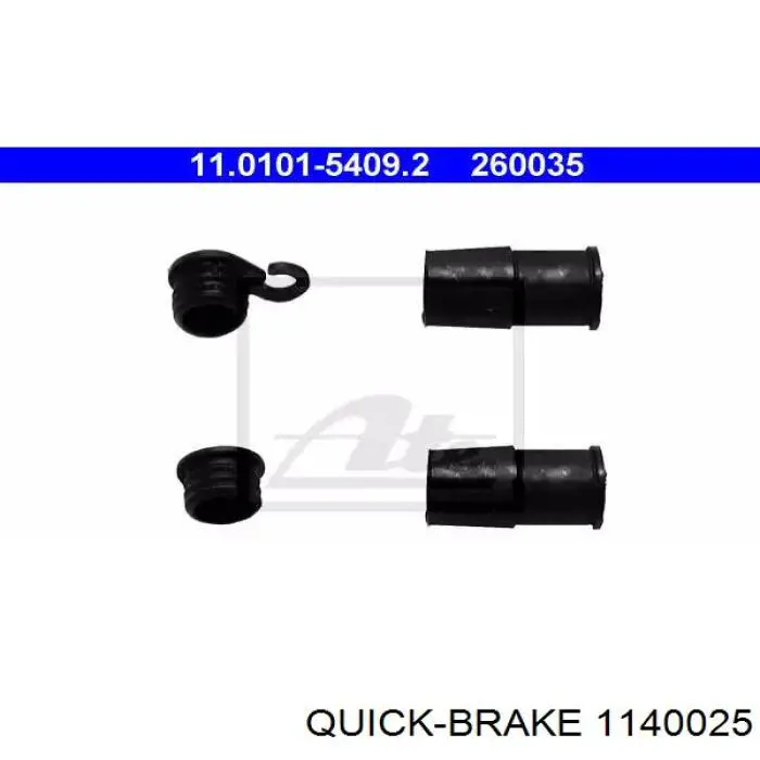 Comprar 1140025 Quick Brake Juego de reparación, pinza de freno trasero