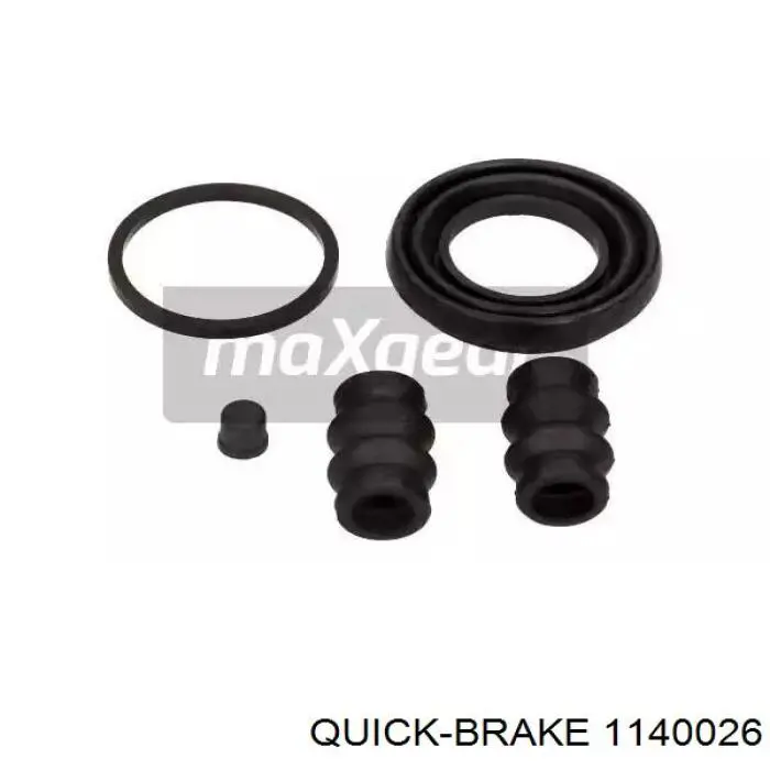 B200004 Denckermann Kit de reparación de frenos trasero