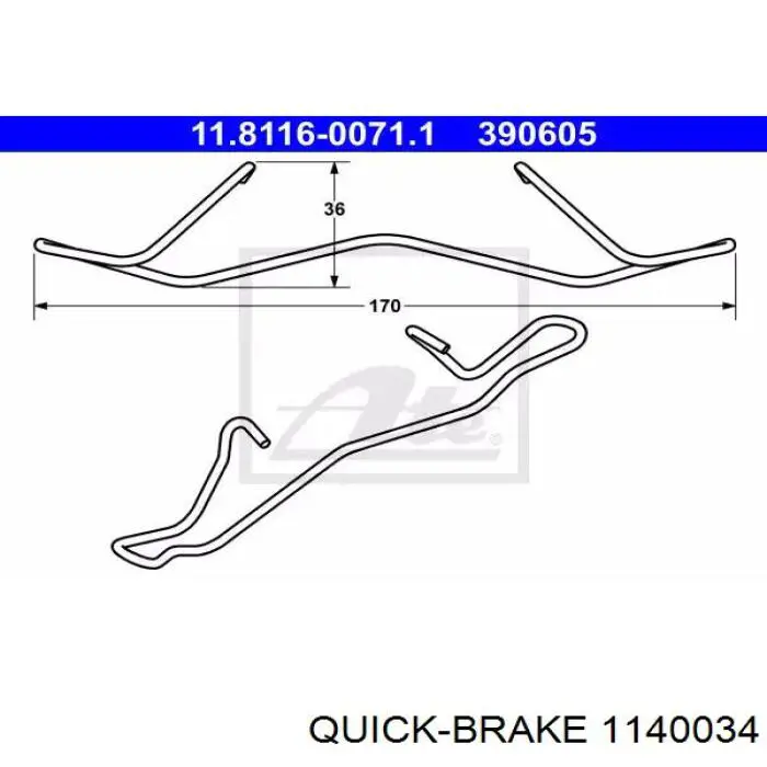 Juego de reparación, pinza de freno trasero Volkswagen Tiguan 1 5N1, 5N2