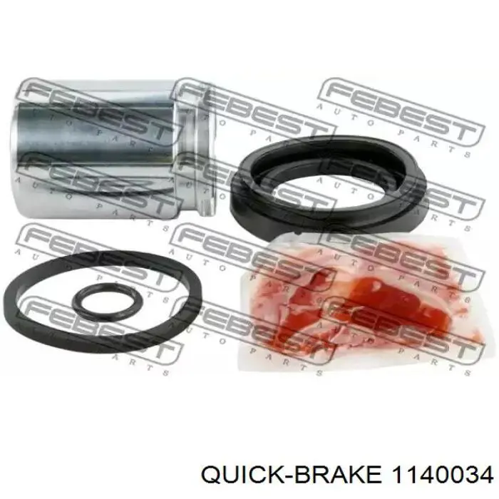 Juego de reparación, pinza de freno trasero Volkswagen Tiguan 1 5N1, 5N2