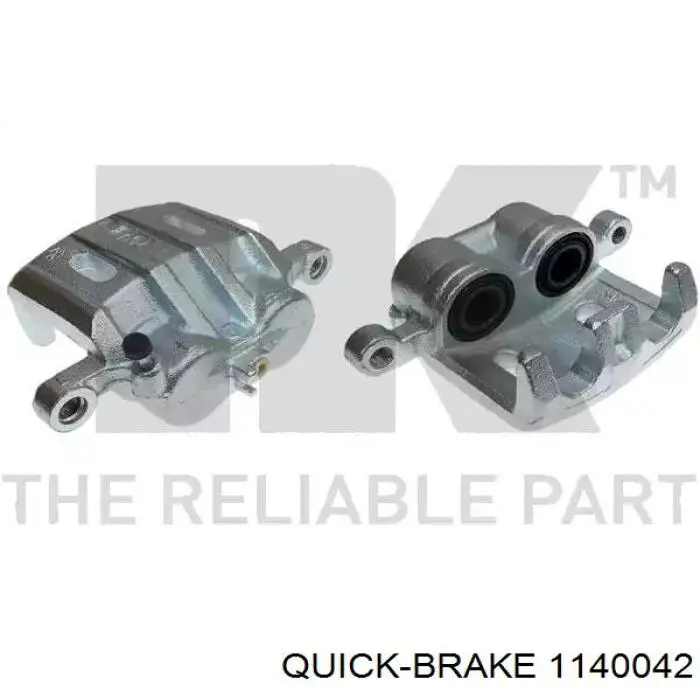 Juego de reparación, pinza de freno delantero Mitsubishi Galant 8 EA