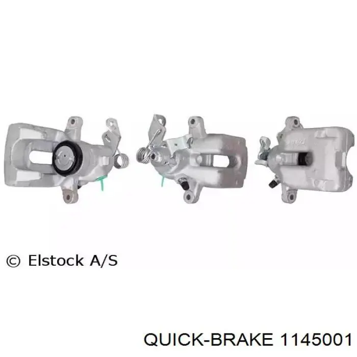 Juego de reparación, pinza de freno trasero Citroen C4 1 LA