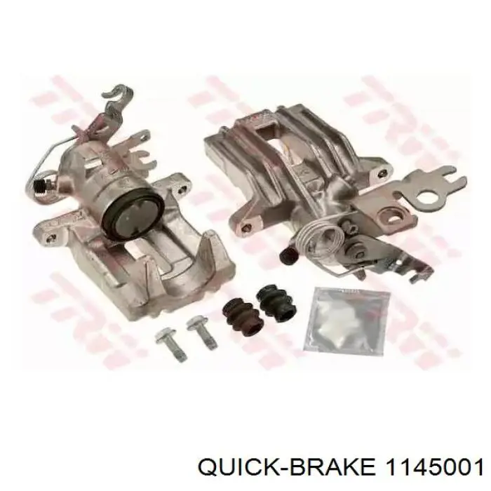 Juego de reparación, pinza de freno trasero Citroen C4 1 LA