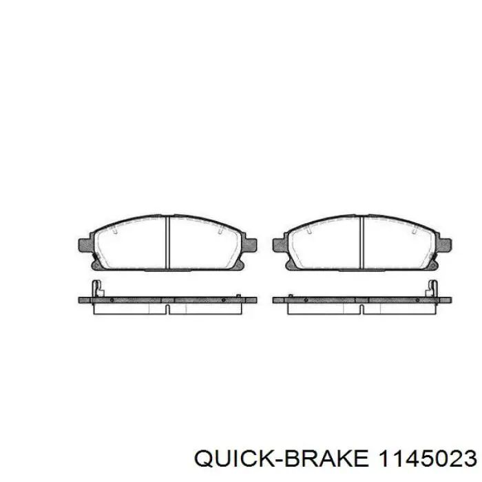 Comprar 1145023 Quick Brake Kit de reparación de pinzas de freno