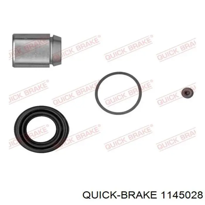 114-5028 Quick Brake juego de reparación, pinza de freno trasero