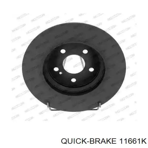 Tornillo de disco de freno 11661K Quick Brake