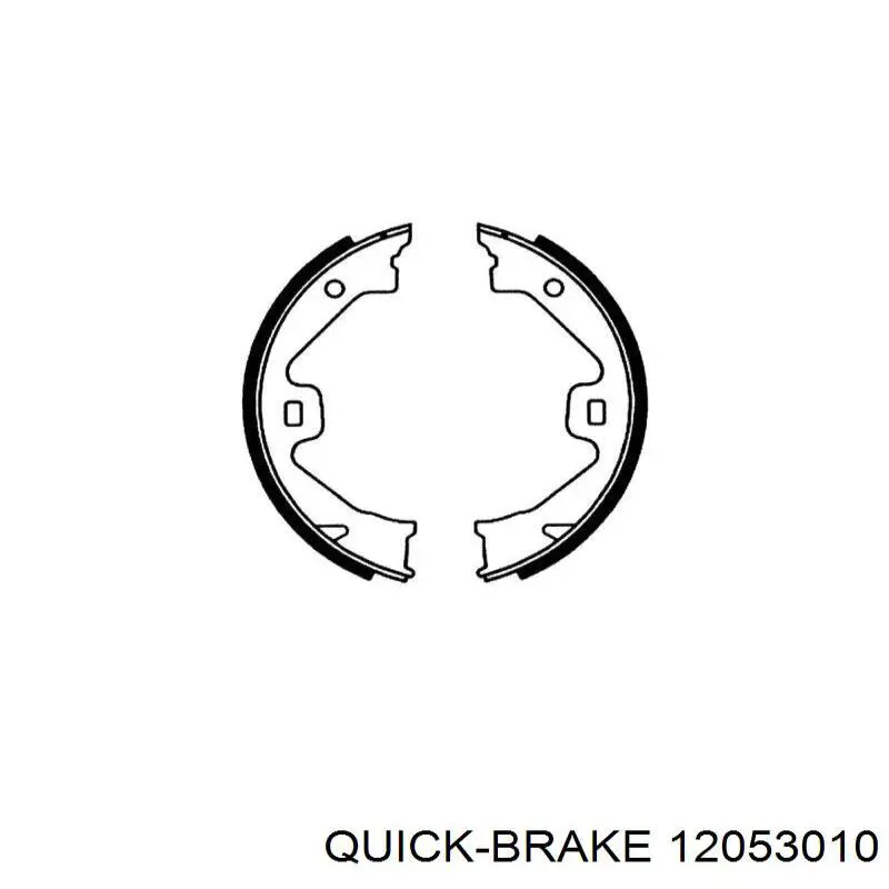 Kit reparación del freno de mano 12053010 Quick Brake