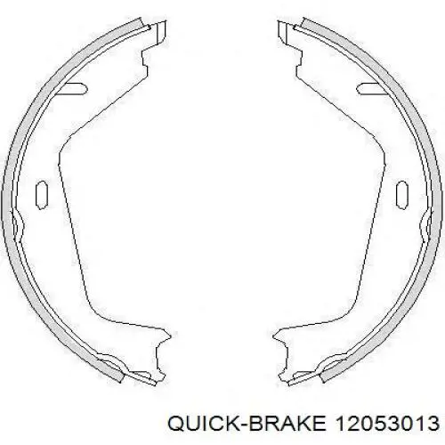 Mecanismo expansor de las zapatas del freno de estacionamiento Quick Brake 12053013 precio, desde 20,06 EUR