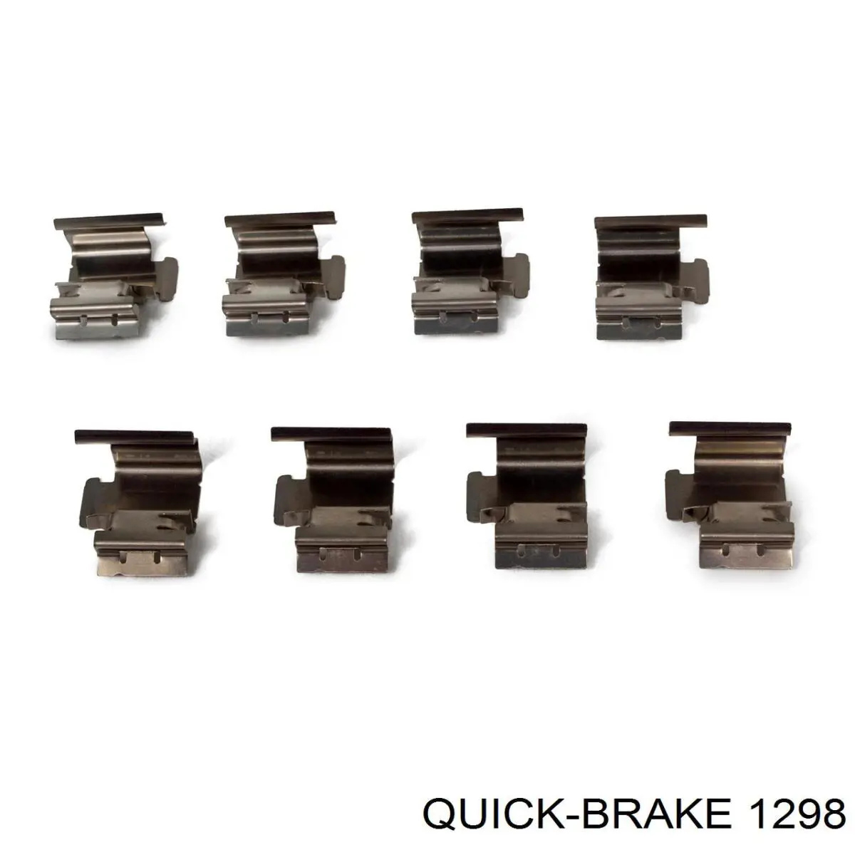 1298 Quick Brake conjunto de muelles almohadilla discos traseros