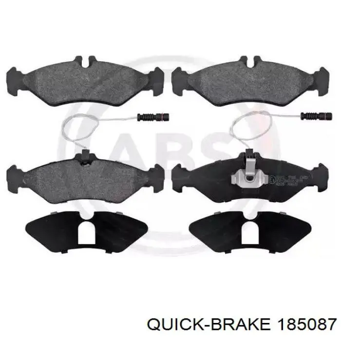 185087 Quick Brake émbolo, pinza del freno delantera