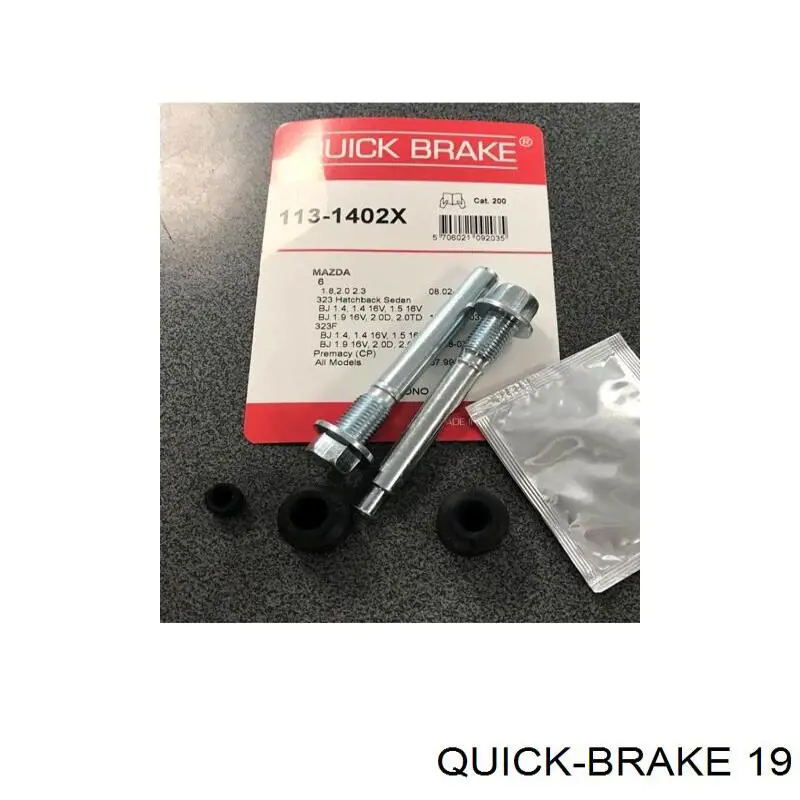 Válvula de purga de la pinza de freno delantera 19 Quick Brake