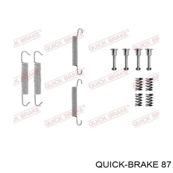 87 Quick Brake tornillo/valvula purga de aire, pinza de freno delantero