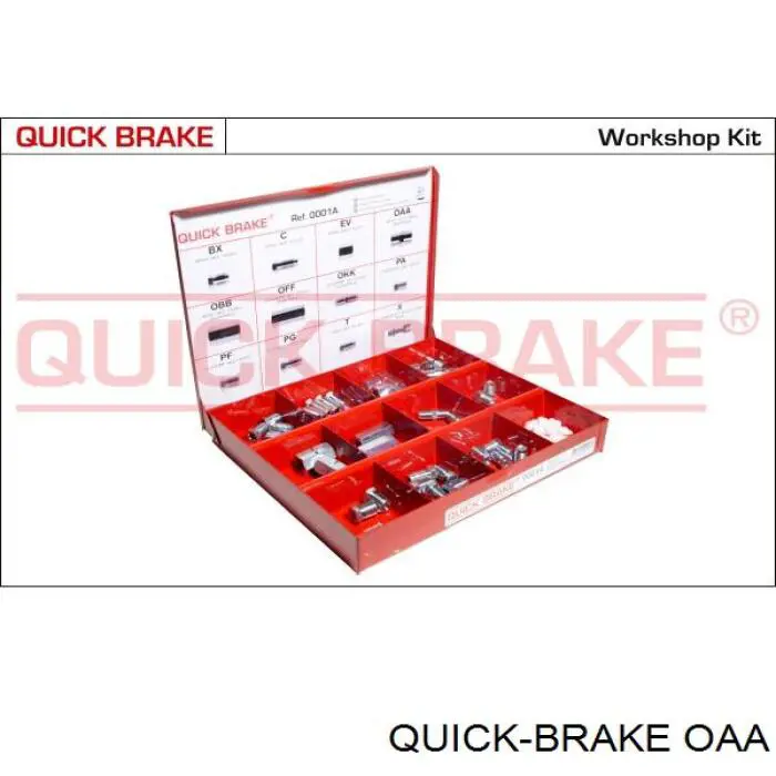 OAA Quick Brake tornillo/valvula purga de aire, pinza de freno delantero