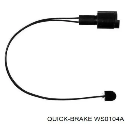 WS0104A Quick Brake contacto de aviso, desgaste de los frenos