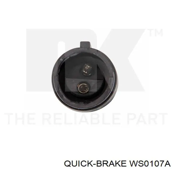 WS0107A Quick Brake contacto de aviso, desgaste de los frenos, trasero