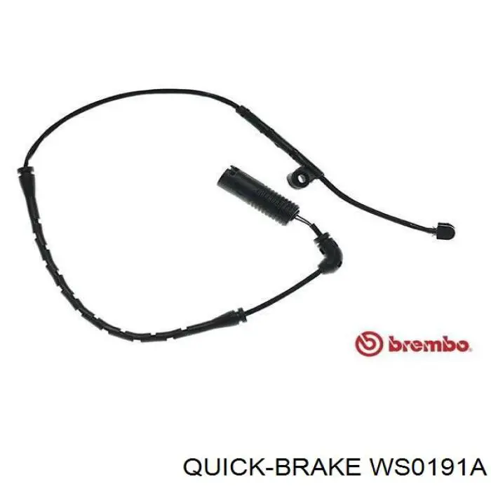 WS 0191 A Quick Brake contacto de aviso, desgaste de los frenos