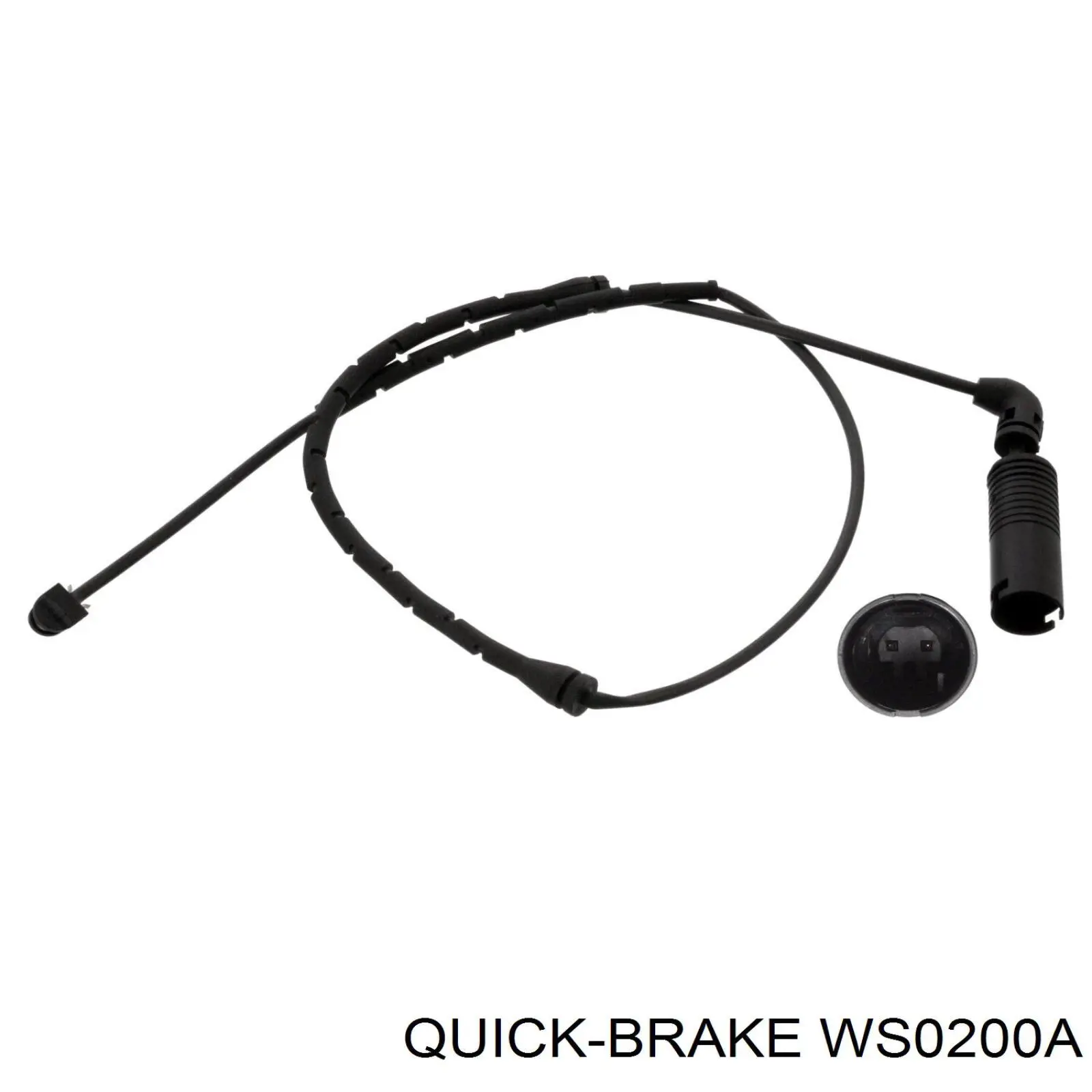 WS 0200 A Quick Brake contacto de aviso, desgaste de los frenos, trasero