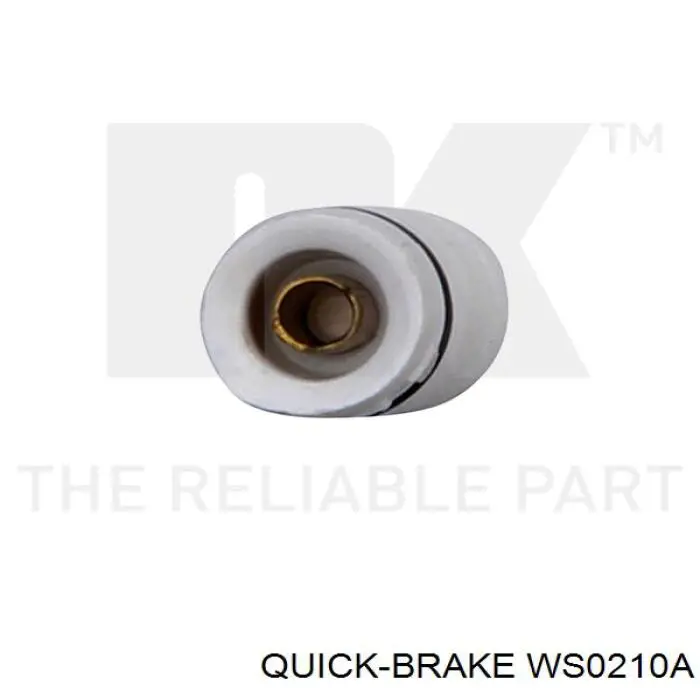 WS0210A Quick Brake contacto de aviso, desgaste de los frenos, trasero