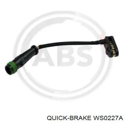 Sensor de desgaste de las pastillas de freno delanteras Quick Brake WS0227A precio, desde 3,62 EUR