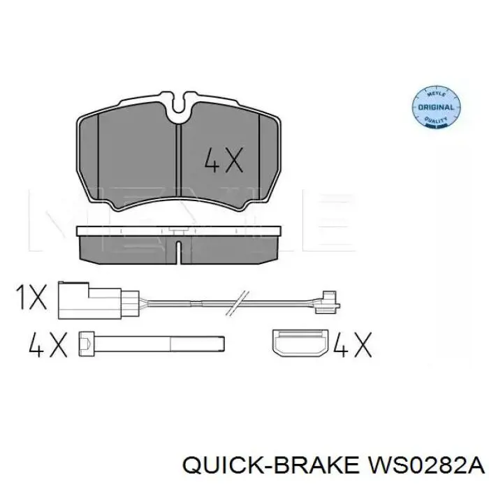 Sensor de desgaste de pastillas de freno trasero Road House 001094 precio, desde 13,41 EUR