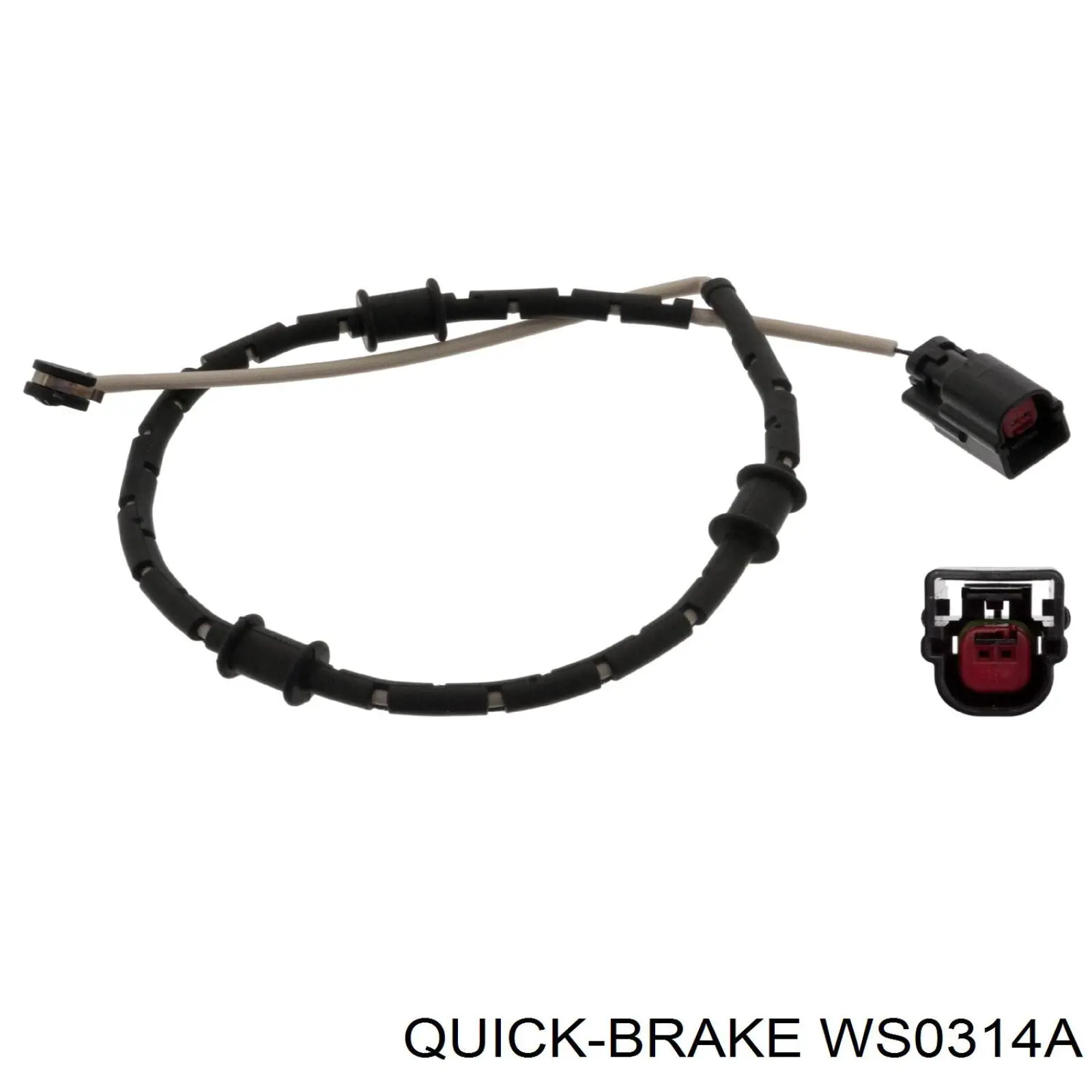 WS0314A Quick Brake contacto de aviso, desgaste de los frenos