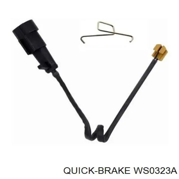 Sensor de desgaste de las pastillas de freno delanteras Quick Brake WS0323A precio, desde 7,12 EUR