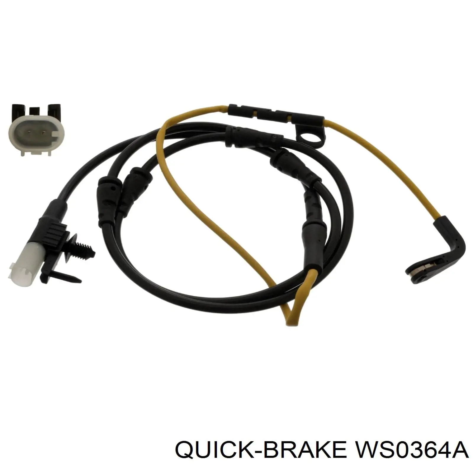 WS 0364 A Quick Brake contacto de aviso, desgaste de los frenos