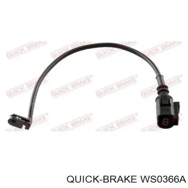 WS0366A Quick Brake contacto de aviso, desgaste de los frenos, trasero