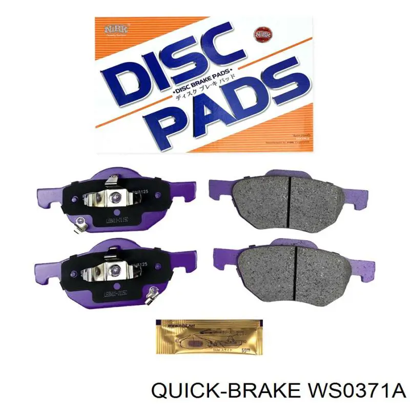 WS0371A Quick Brake contacto de aviso, desgaste de los frenos