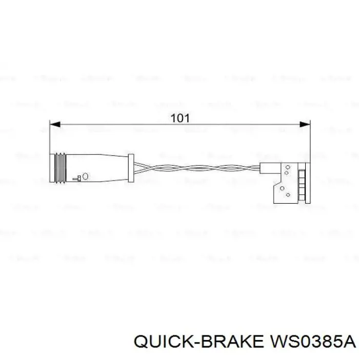 Sensor de desgaste de pastillas de freno delantero izquierdo Mercedes A2115401517 precio, desde 6,07 EUR