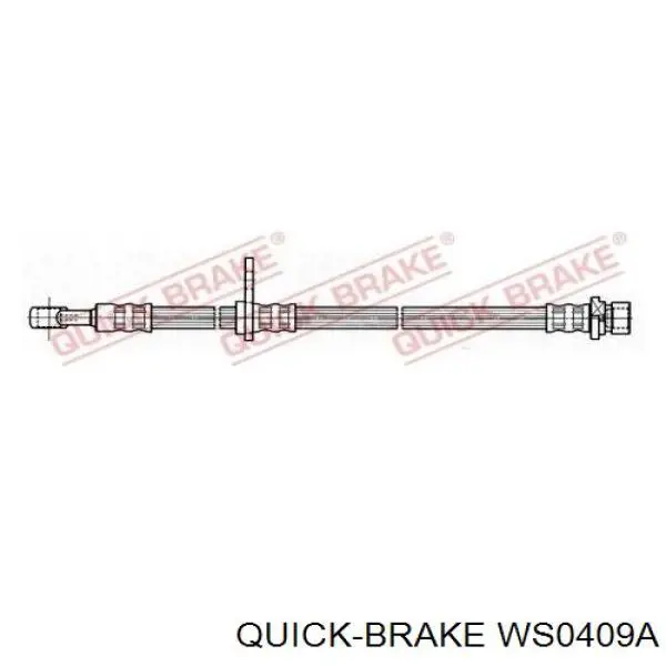 WS0409A Quick Brake contacto de aviso, desgaste de los frenos