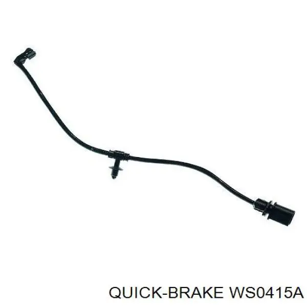 WS0415A Quick Brake contacto de aviso, desgaste de los frenos, trasero