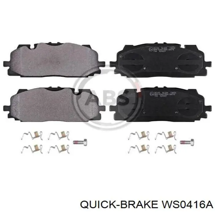 Sensor de desgaste de las pastillas de freno delanteras Quick Brake WS0416A precio, desde 5,16 EUR